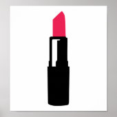 Lipstick make up kiss ポスター (正面)