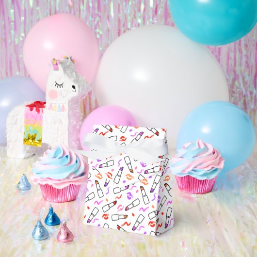 Lipstick Pattern フェイバーボックス (パーティー)