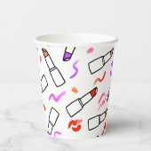 Lipstick Pattern 紙コップ (裏面)