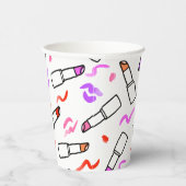 Lipstick Pattern 紙コップ (右)