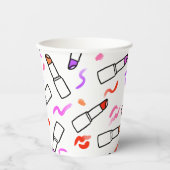 Lipstick Pattern 紙コップ (正面)