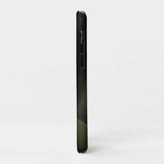 Liquid Chrome Abstract: Dark Iridescence Case-Mate iPhoneケース (裏面/左)