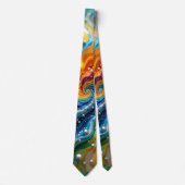 Liquid Color Necktie ネクタイ (正面)