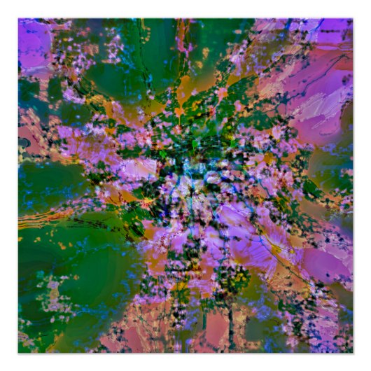 Liquid Colours glossy poster ポスター (正面)