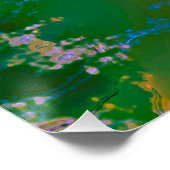 Liquid Colours glossy poster ポスター (コーナー)