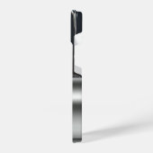 Liquid Dripping glossy metallic aesthetic design iPhoneケース (左側面)