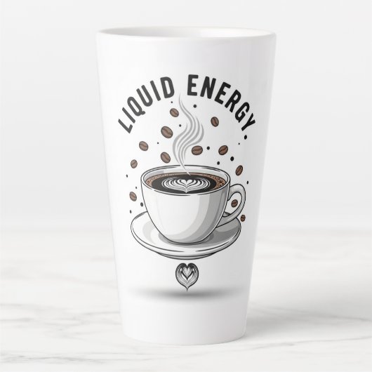 Liquid Energy Coffee Cup カフェラテマグ (正面)