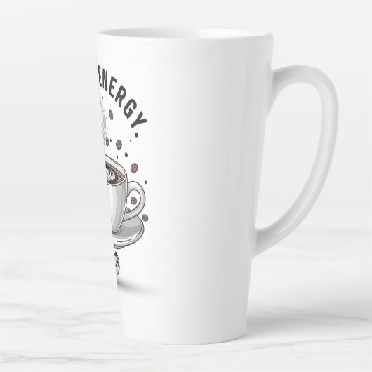 Liquid Energy Coffee Cup カフェラテマグ (右)