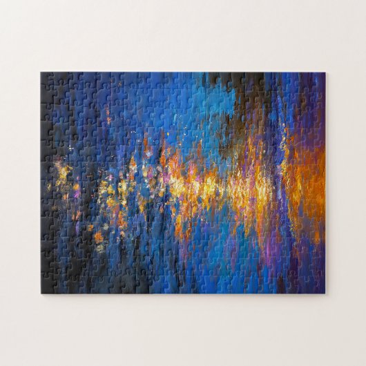 Liquid Fire at Dusk ジグソーパズル (横)