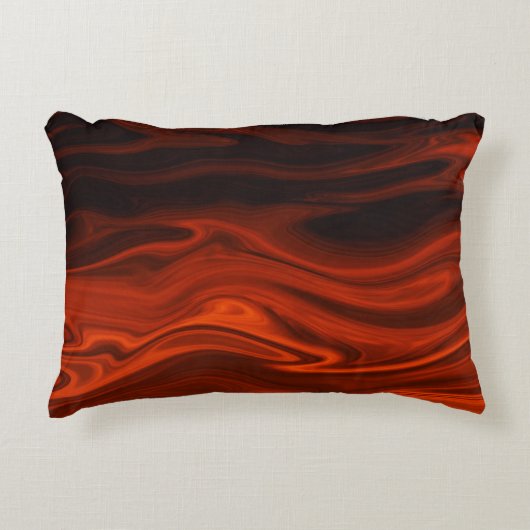 Liquid Fire by Shirley Taylor アクセントクッション (正面)