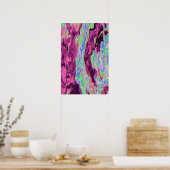 Liquid Fluid Dynamics Contemporary Painting  ポスター (キッチン)