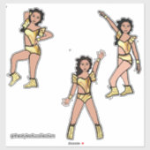 Liquid Gold Dancer #2 シール (シート)