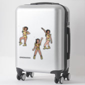 Liquid Gold Dancer #2 シール (スーツケース)