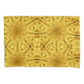 Liquid Gold: Gilded Zenith | Opulent Swirl Accent 枕カバー (正面)