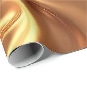 Liquid Gold Silk Luxury Texture Wrapping Paper ラッピングペーパー (ロールコーナー)