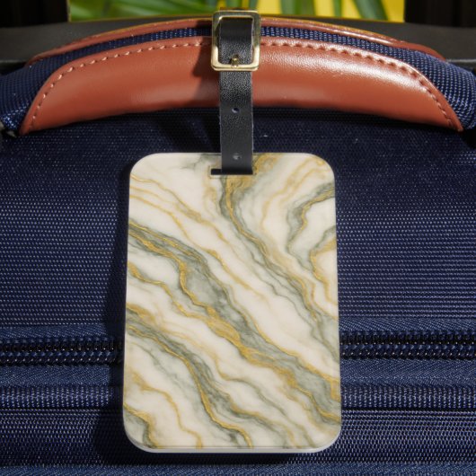 Liquid Gold Veins ラゲッジタグ (正面インサイチュ2)