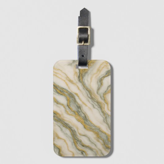 Liquid Gold Veins ラゲッジタグ (正面縦)