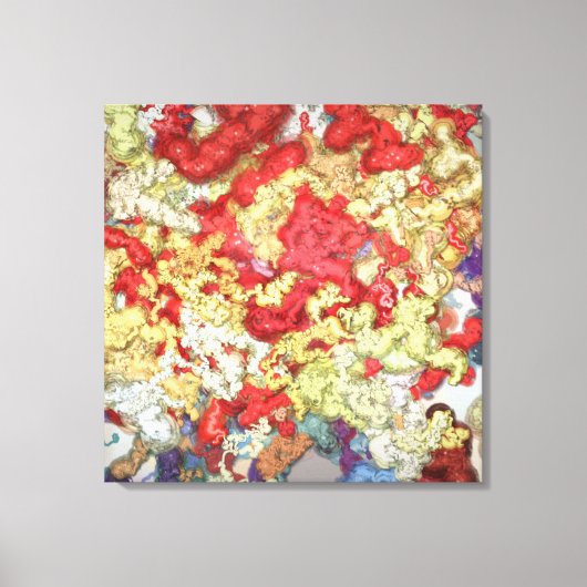 Liquid kinetic contemporary art  キャンバスプリント (正面)