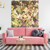 Liquid Kinetic Painting  キャンバスプリント (インサイチュ (リビング))