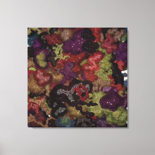 Liquid Kinetic Painting  キャンバスプリント (正面)