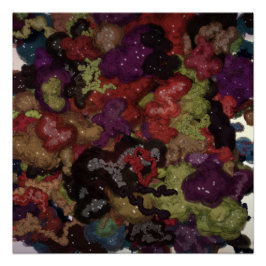 Liquid Kinetic Painting ポスター