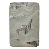 Liquid Marble Wave Glitter Glam 1 バスマット (正面縦)