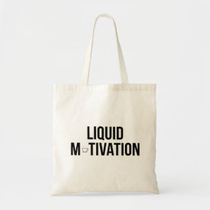 Liquid Motivation モダンなカフェイン中毒者 トートバッグ