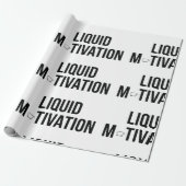 Liquid Motivation モダンなカフェイン中毒者 ラッピングペーパー (アンロールド)