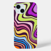 Liquid Paint Marbling Effect  Case-Mate iPhoneケース (裏面)