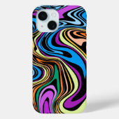 Liquid Paint Marbling Effect  Case-Mate iPhoneケース (裏面)