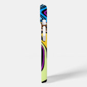 Liquid Paint Marbling Effect  Case-Mate iPhoneケース (裏面 / 左)