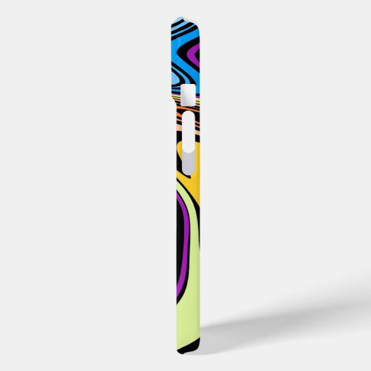 Liquid Paint Marbling Effect  Case-Mate iPhoneケース (裏面 / 左)