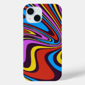 Liquid Paint Marbling Effect Case-Mate iPhoneケース (裏面)