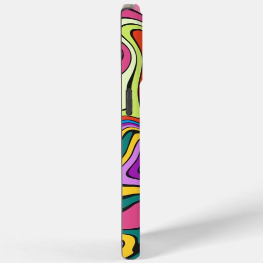 Liquid Paint Marbling Effect Case-Mate iPhoneケース (裏面 / 右)