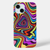 Liquid Paint Marbling Effect Decorative Case-Mate iPhoneケース (裏面)