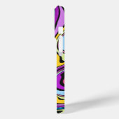 Liquid Paint Marbling Effect iPhone Case Case-Mate iPhoneケース (裏面 / 左)