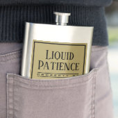 Liquid Patience | オーダーメイド ゴールドモノグラム フラスク (インサイチュ)