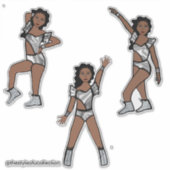 Liquid Silver Dancer #1 シール (正面)