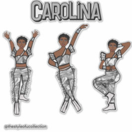 Liquid Silver Dancer #1 Sticker シール