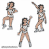 Liquid Silver  Dancer #2 シール (正面)