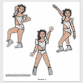 Liquid Silver  Dancer #2 シール (シート)