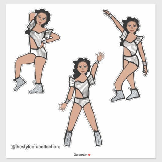 Liquid Silver  Dancer #2 シール (シート)