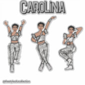 Liquid Silver Dancer #2 シール (正面)