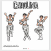 Liquid Silver Dancer #2 シール (シート)