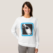 Liquid Soap Dispenser Pump Bottle Icon Tシャツ (正面フル)