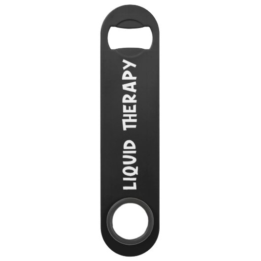 Liquid Therapy Beer Steel Bottle Opener スピード栓抜き (正面)