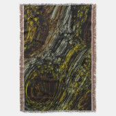 Liquid Tiger Gold Motion スローブランケット (正面縦)