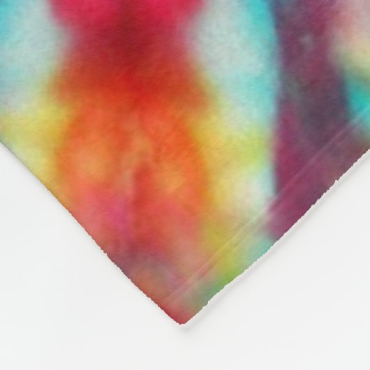 Liquid Vector Pattern (Full)  フリースブランケット (角)