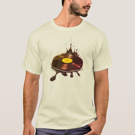 Liquid Vinyl - Retro Edition Tシャツ (正面)