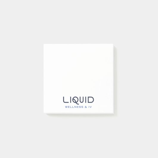 Liquid Wellness and IV ポストイット (正面)